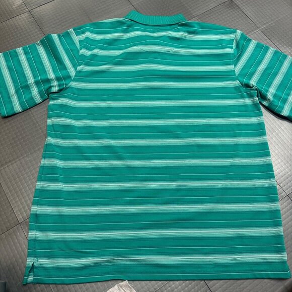 PEBBLE BEACH MENS GREEN GOLF POLO XL DRI FIT SHIRT - Picture 6 of 8